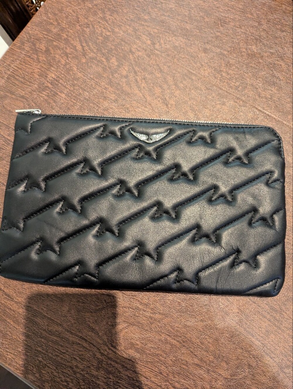 Zadig Voltaire Leather Pouch
